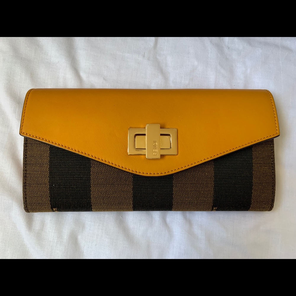 Fendi Original stripe Wallet